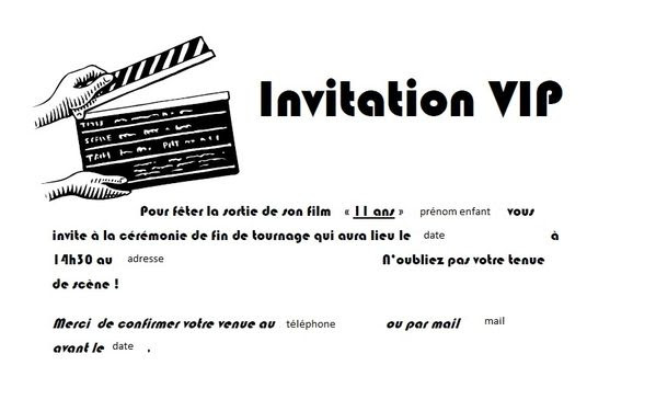 Invitation Anniversaire Garcon 11 Ans Phunge Marhta