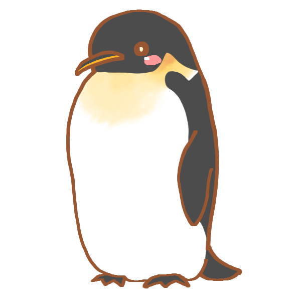 綺麗な可愛い ペンギン イラスト ゆるい 無料イラスト集