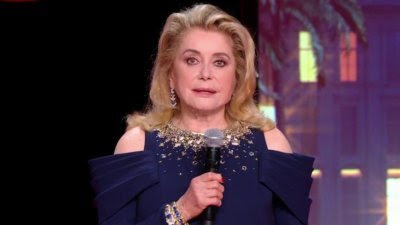 L'hommage de Catherine Deneuve à l'Ukraine