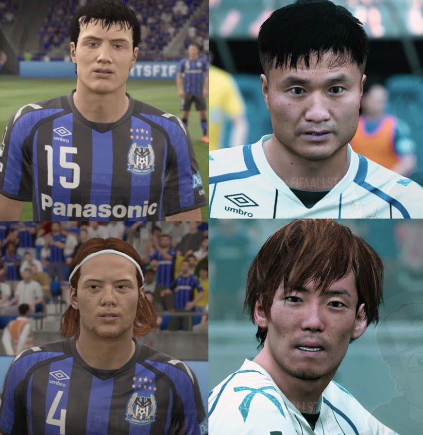 ベストオブ Fifa18 Jリーグ 顔 100 イラスト