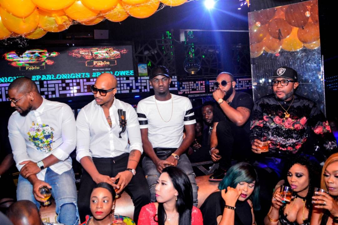Photos: Olamide, Phyno, E-money turn up for Kcee lavish birthday party in Lagos