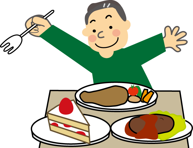 年の最高 無料 イラスト 食事 Ikikuwae
