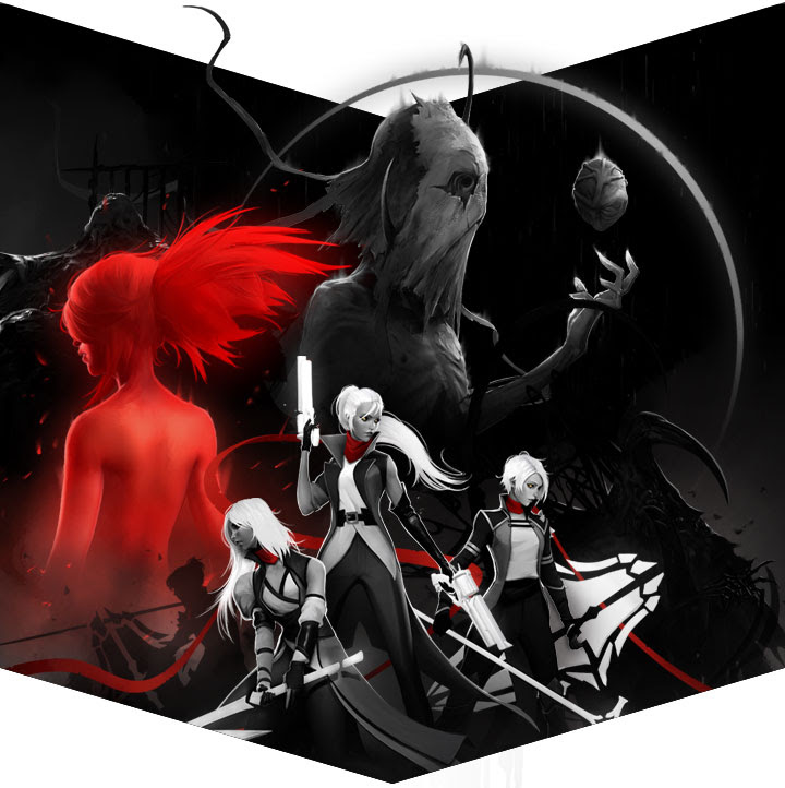 Key art for Othercide featuring the main cast of characters