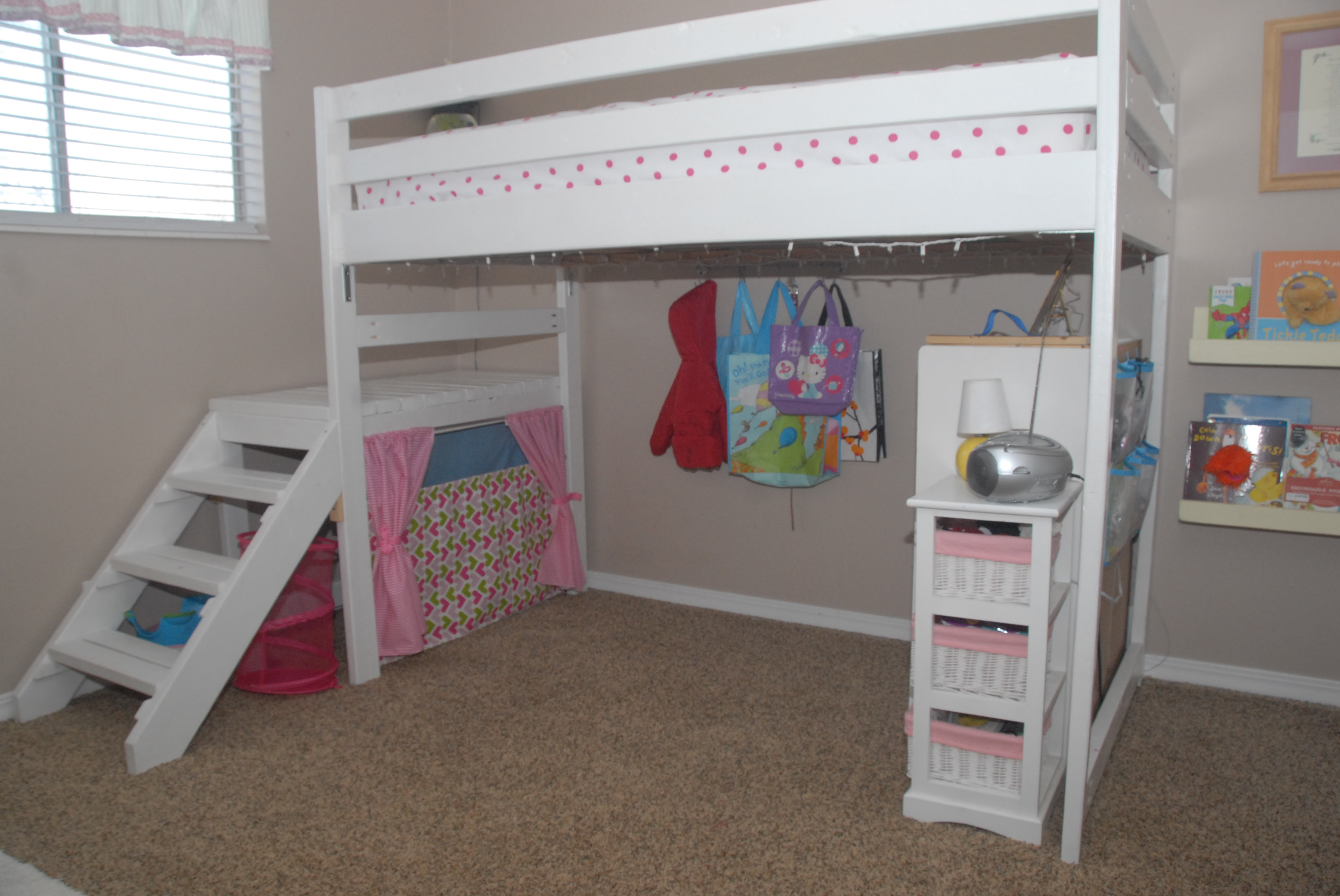 **detailed plans and full video tutorial available** with simple step by step instructions you can build it today! Diy Twin Loft Bed For Under 100