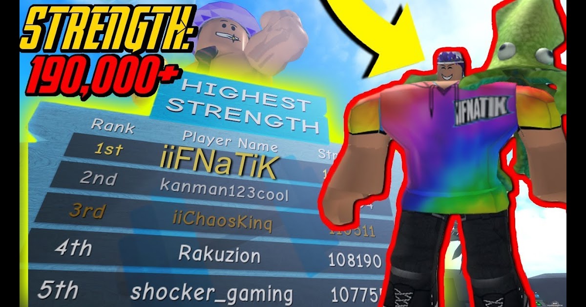 Weight Lifting Simulator On Roblox | Free Roblox Clothes 2019 - 