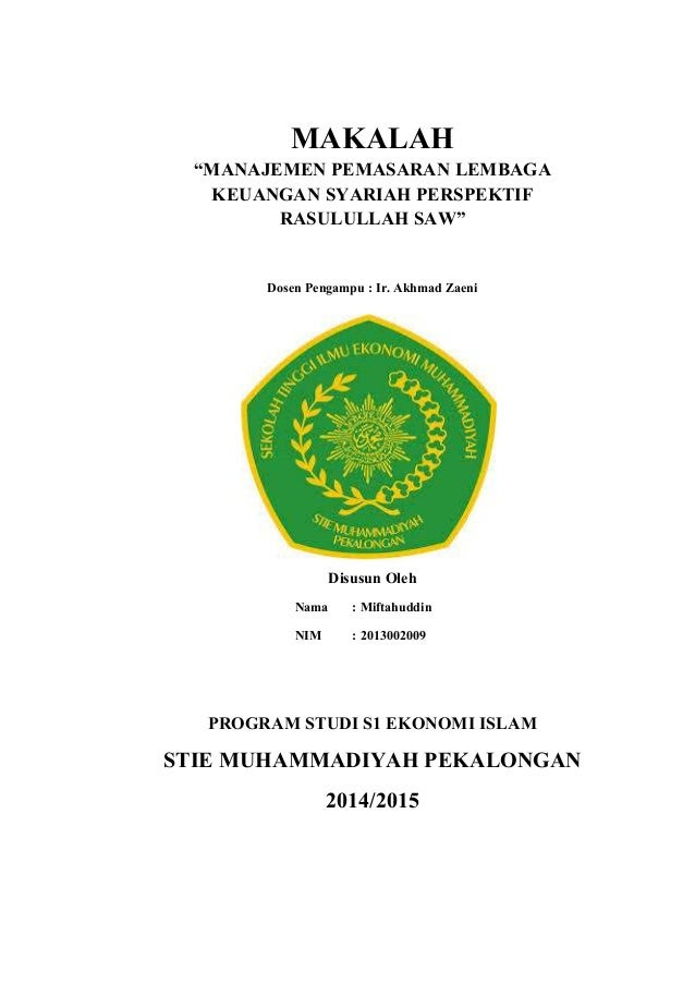 Contoh Judul Skripsi Manajemen Pemasaran - Cable Tos