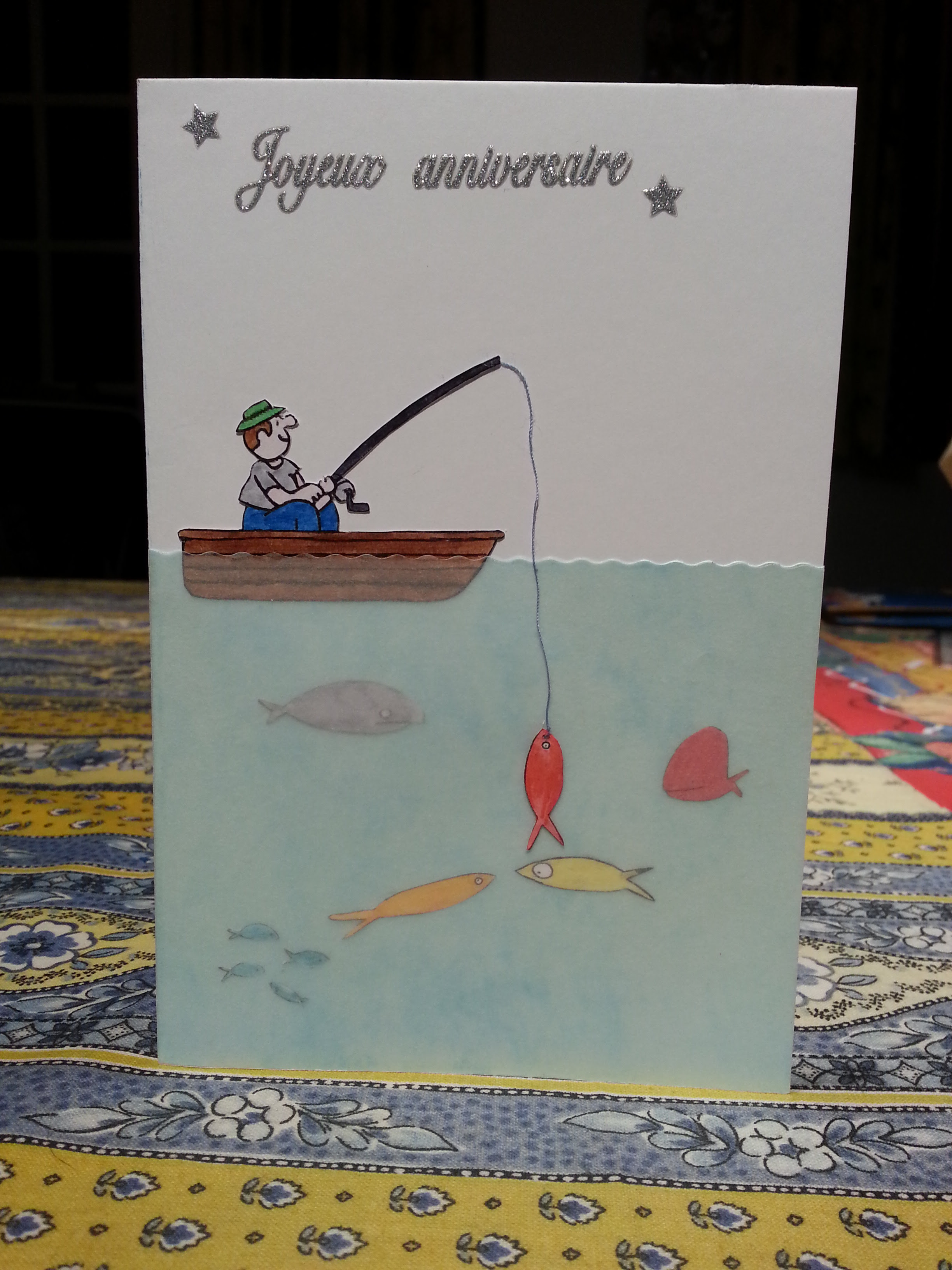 Carte Anniversaire Homme Pecheur
