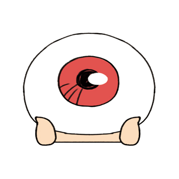 アニメ画像について ユニーク目玉おやじ イラスト ゆるい
