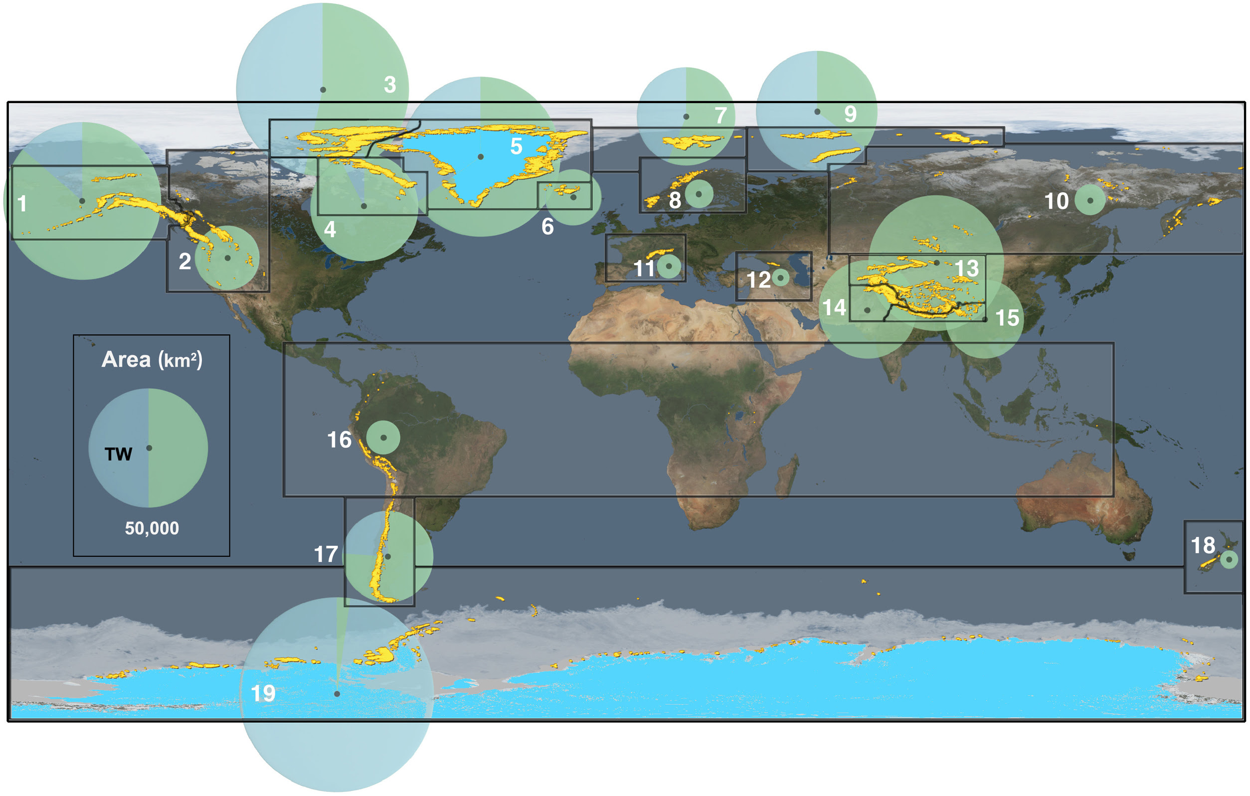 Ocean currents govern the world's weather and churn a kaleidoscope of life. What Is The Global Volume Of Land Ice And How Is It Changing Antarcticglaciers Org