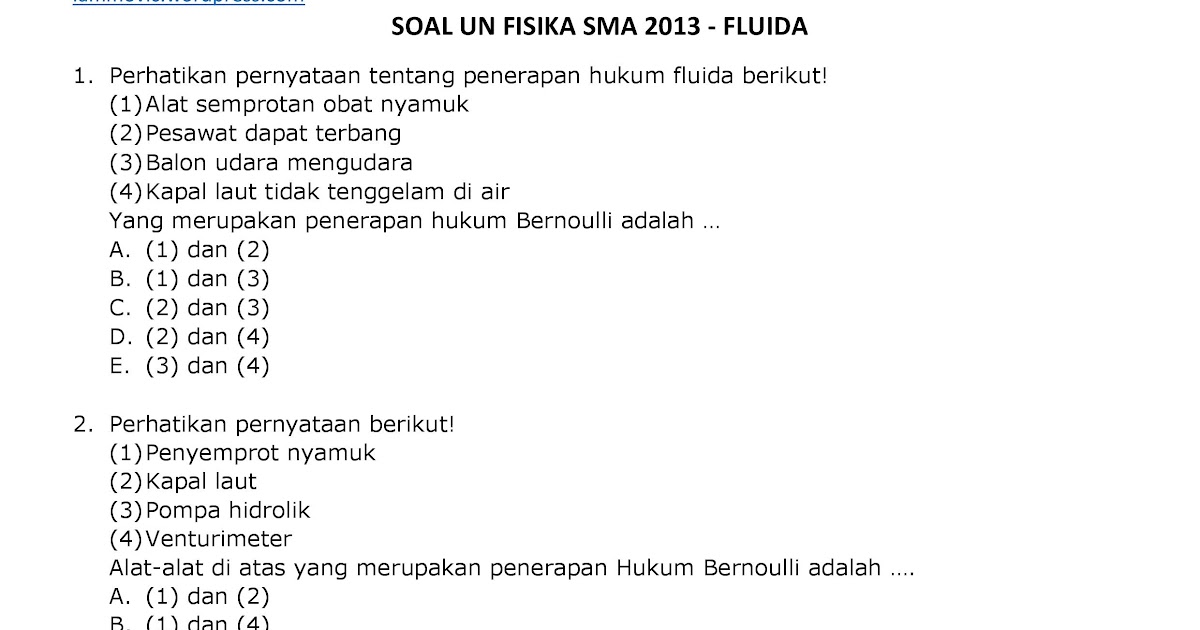 Contoh Soal Hukum Newton 1 2 3 Kelas X - Contoh 36