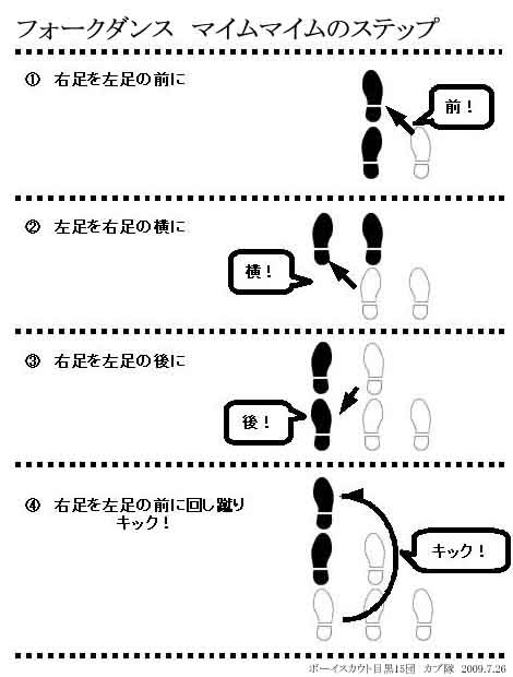 無料イラスト画像 最高フォーク ダンス マイムマイム イラスト