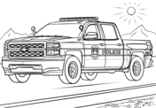Here is a coloring sheet of the cement mixer, one of the most beloved trucks of children. Pickup Trucks Coloring Pages Free Printable Pictures