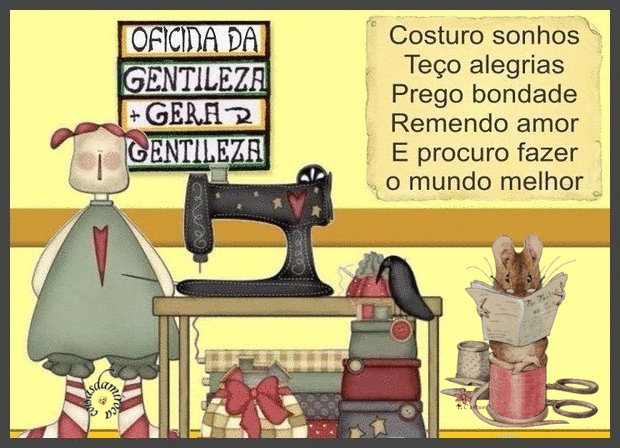 Feliz as nossas mulheres guerreiras. Dia Da Costureira Costurando Amor 01