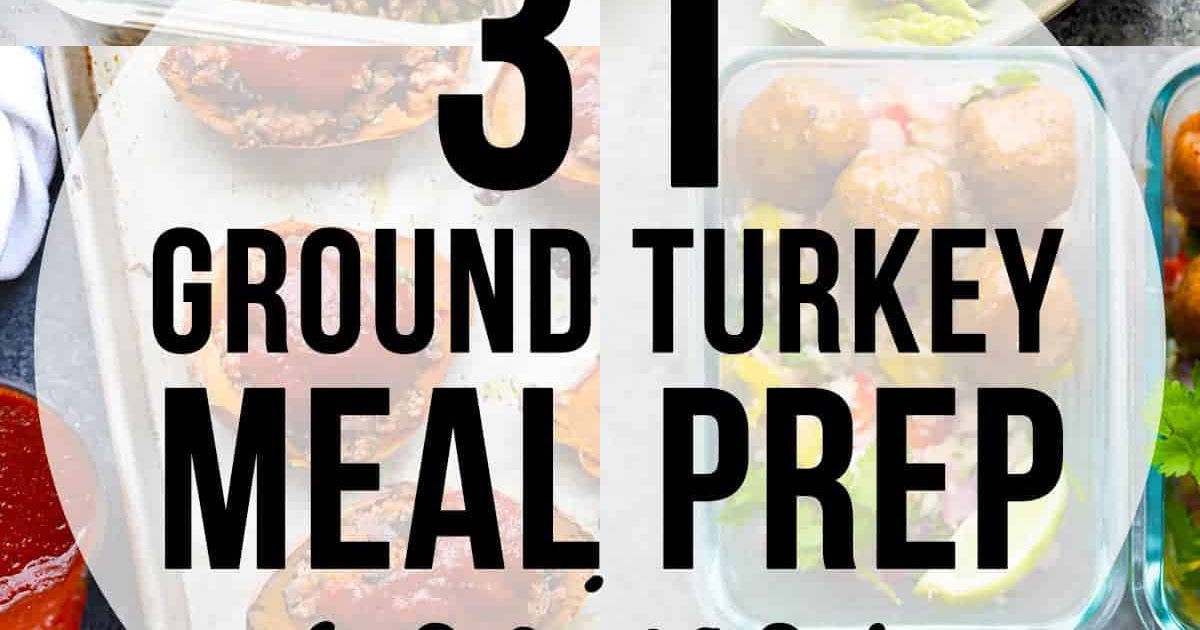 Groud Turkey Low Calorie Meals / One Pot Cheesy Taco ...