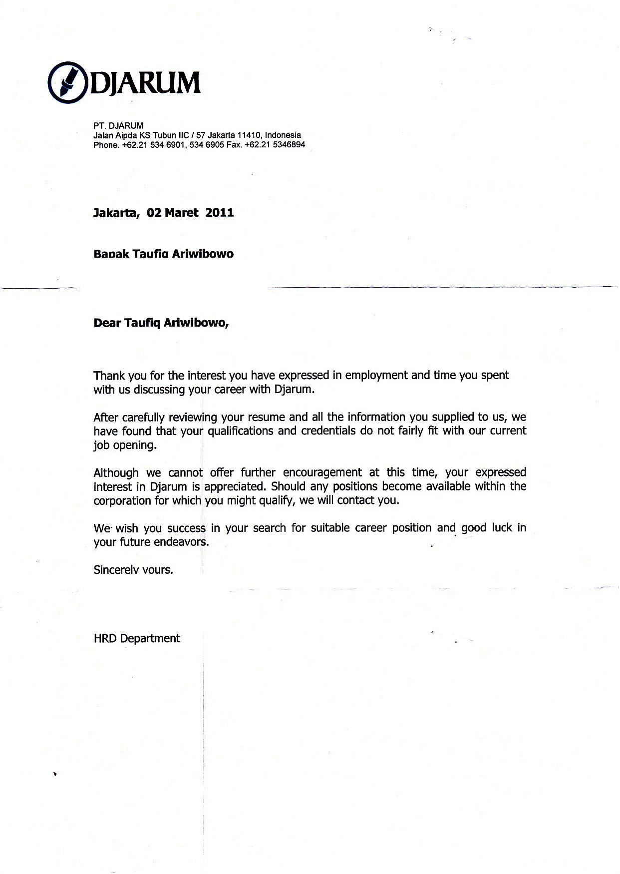 Contoh Surat Unsolicited Letter Cara Menulis Surat Order