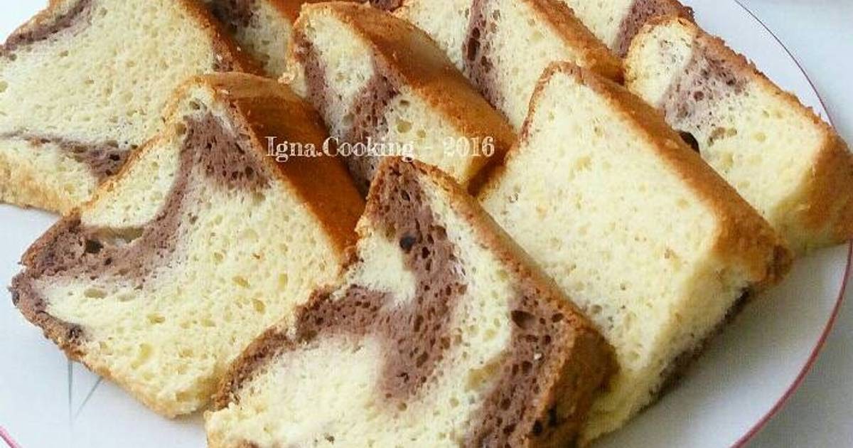  Resep  Kue Lebaran Resep  Marble  Chiffon Cake 