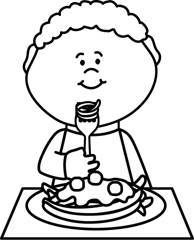 Eating breakfast dinner food , eating … Free Eat Breakfast Clipart Black And White Download Free Clip Art Free Clip Art On Clipart Library