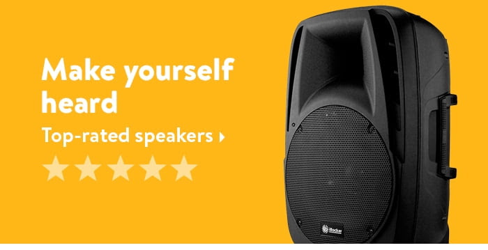 Make yourself heard with top-rated speakers