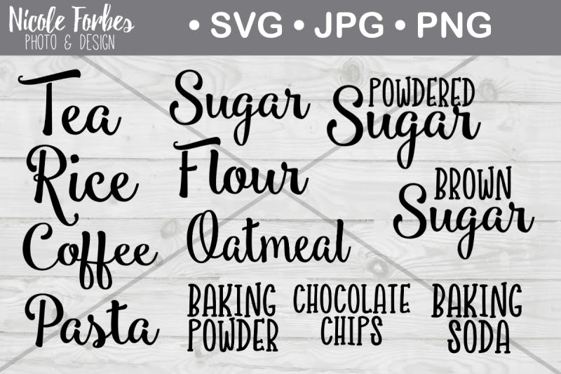 Download Free Kitchen Pantry SVG Cut Files Crafter File - Download ...