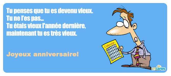 Anniversaire Humour Jeune