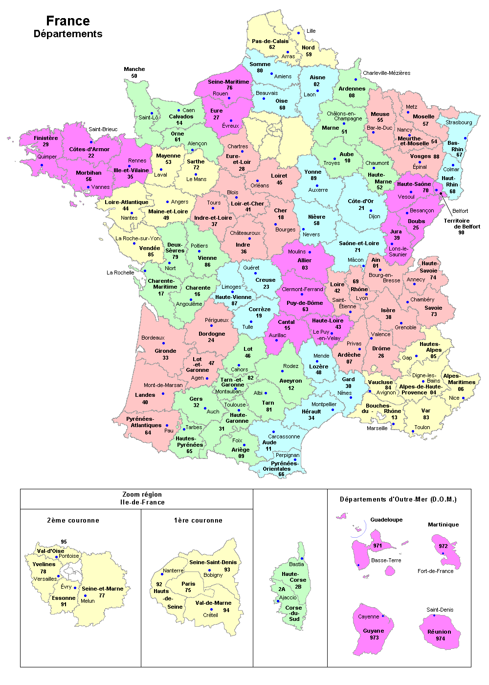 Carte de france vierge en pdf. Locom France C 1999 2003 Sylvain Chardon