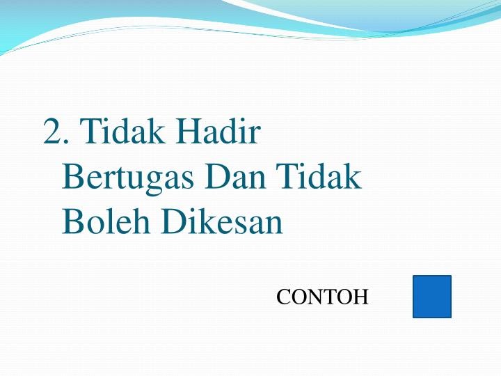 Surat Rayuan Gantung Kerja - Makna Kata d