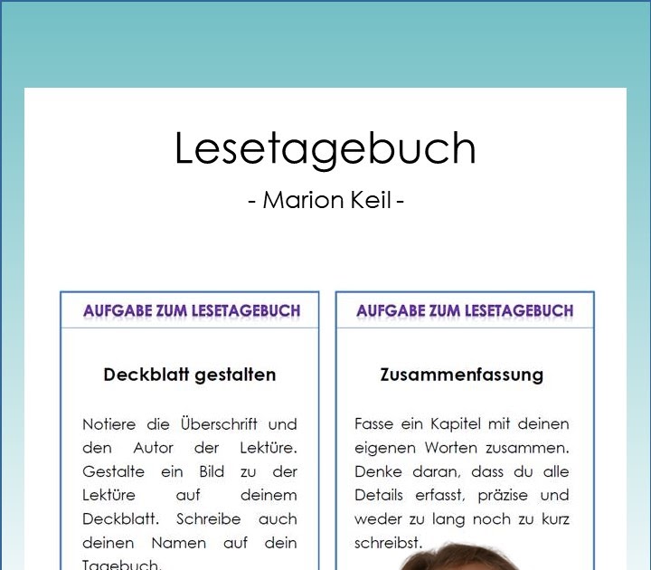 Lesetagebuch Vorlage Word / Kartei Zum Lesetagebuch Nr 2 ...