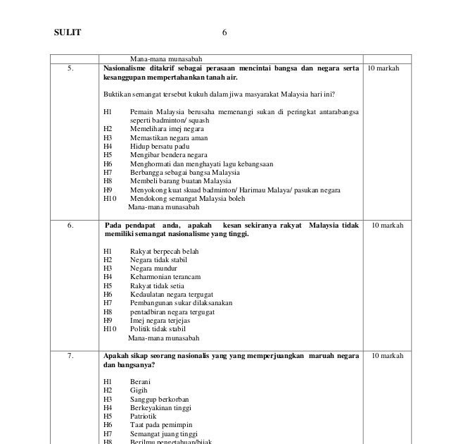 Contoh Soalan Kbat Agama Islam Tingkatan 2 - Klewer mm