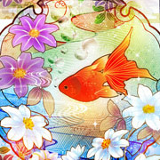 トップ100イラスト 金魚 壁紙 最高の花の画像