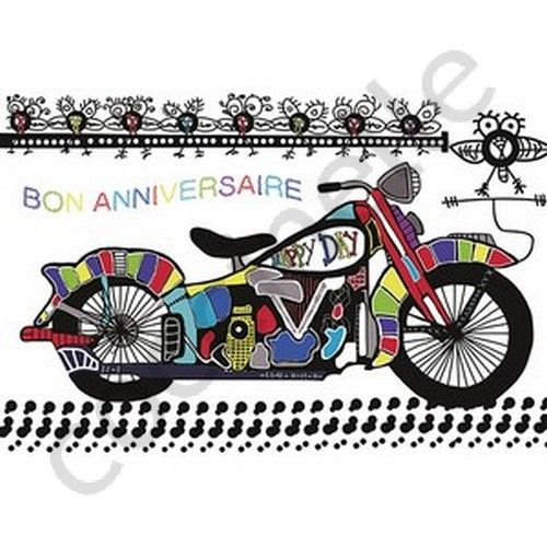 carte anniversaire pour motard Carte Anniversaire Gratuite Moto Cecille carte anniversaire pour motard