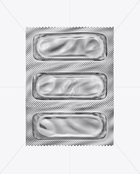 Download Download Metallic Three Condom Packaging Mockup PSD
