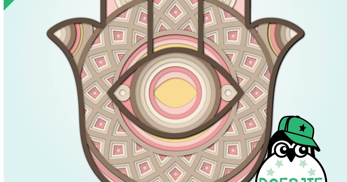Download 3D Wolf Mandala Svg For Crafters - Layered SVG Cut File