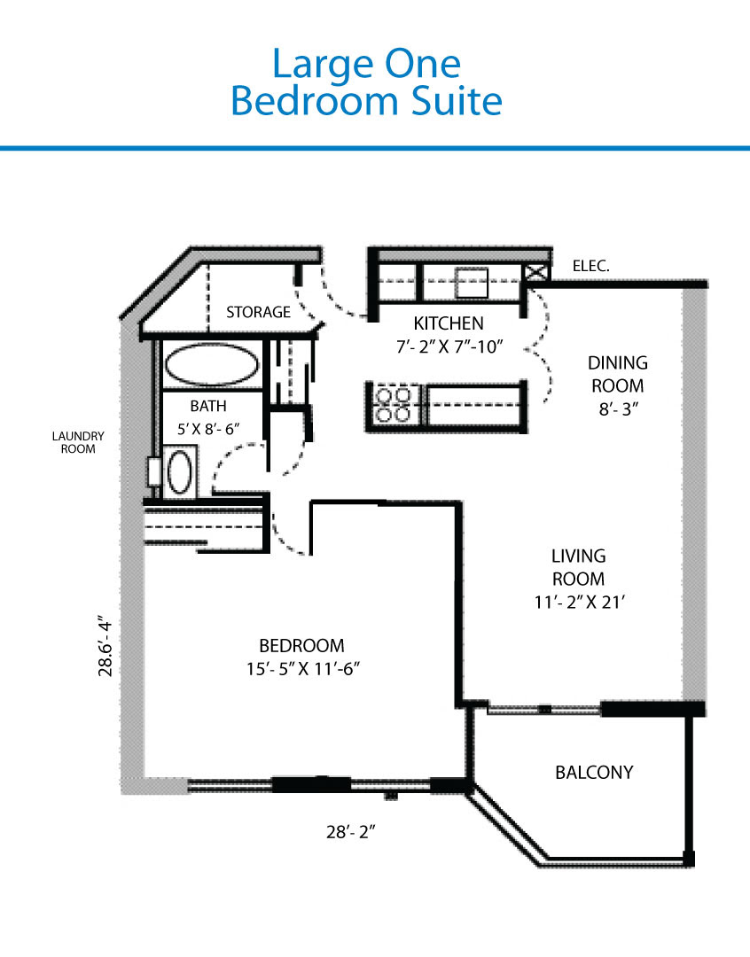 Small 2  Bedroom  Apartment Floor  Plan  Home  Decor Ideas