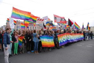 LGBT Russia Protest