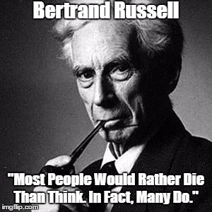 Pax on both houses: “How to Grow Old” By Bertrand Russell