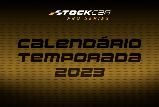 calendário temporada 2023