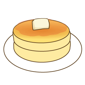 かわいい動物画像 新鮮な手書き ホット ケーキ イラスト 簡単
