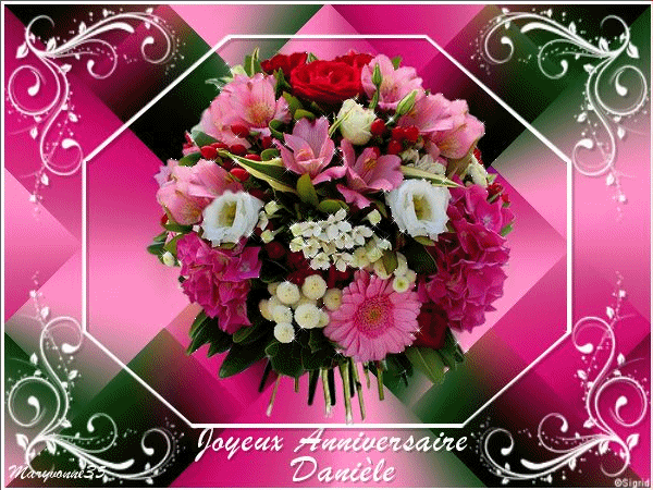 Carte Joyeux Anniversaire Annick Angelyn