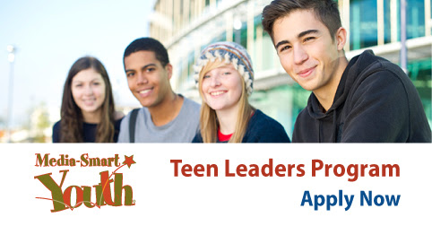 Media-Smart Youth Teen Leaders Program Apply Now