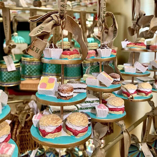 Fortnum's Cake Stand Christmas Decoration