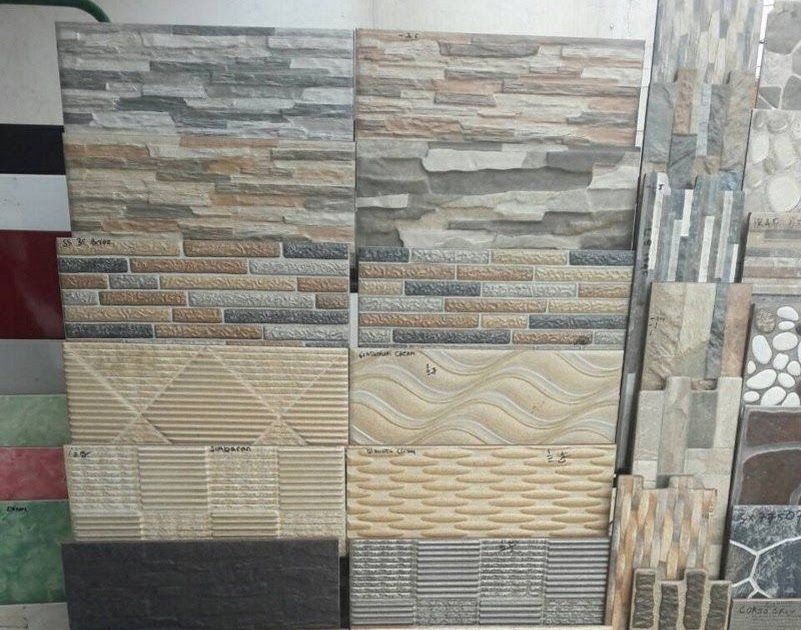 Motif Keramik  Dinding  Ruang  Tamu  Terbaru Desain Tata Ruang 