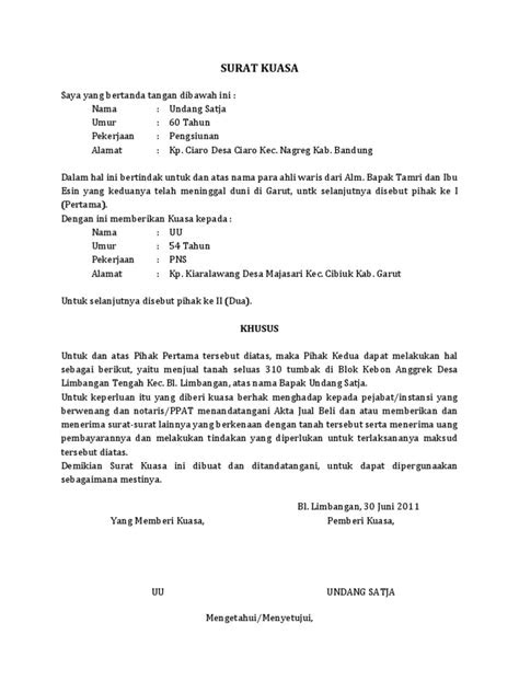 Contoh Surat Perjanjian Komitmen Fee Mediator - Berbagi ...