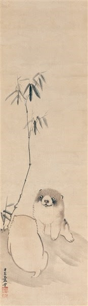 無料ダウンロード日本画 犬 かわいい すべてのイラスト画像