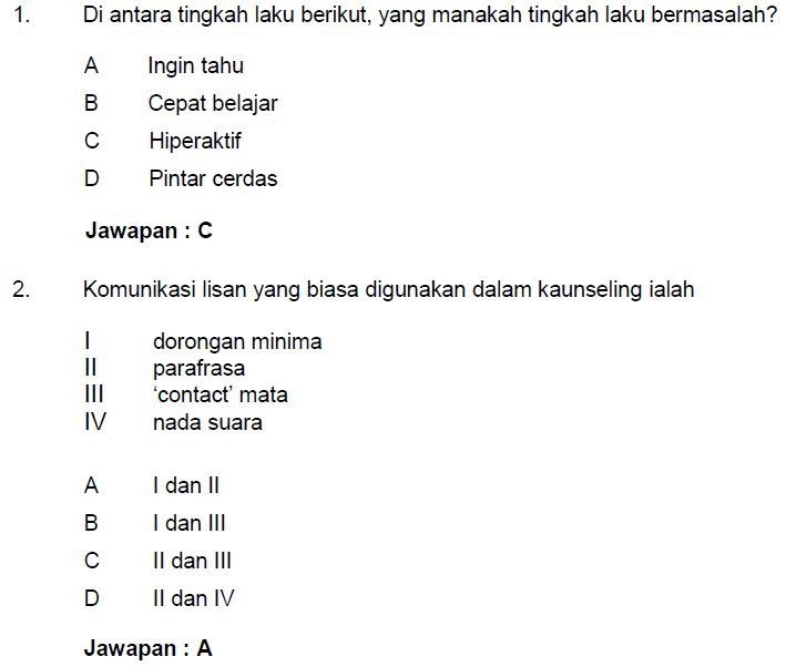 Contoh Soalan Ujian Jpa - Surat Kerja n