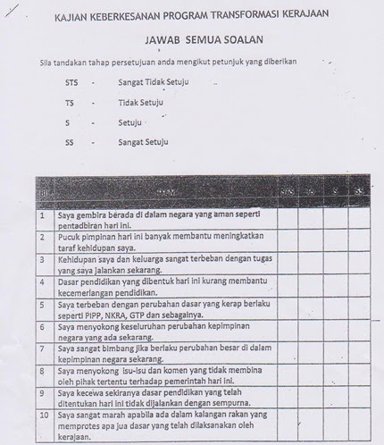 Contoh Soalan Soal Selidik Stress - J Kosong v