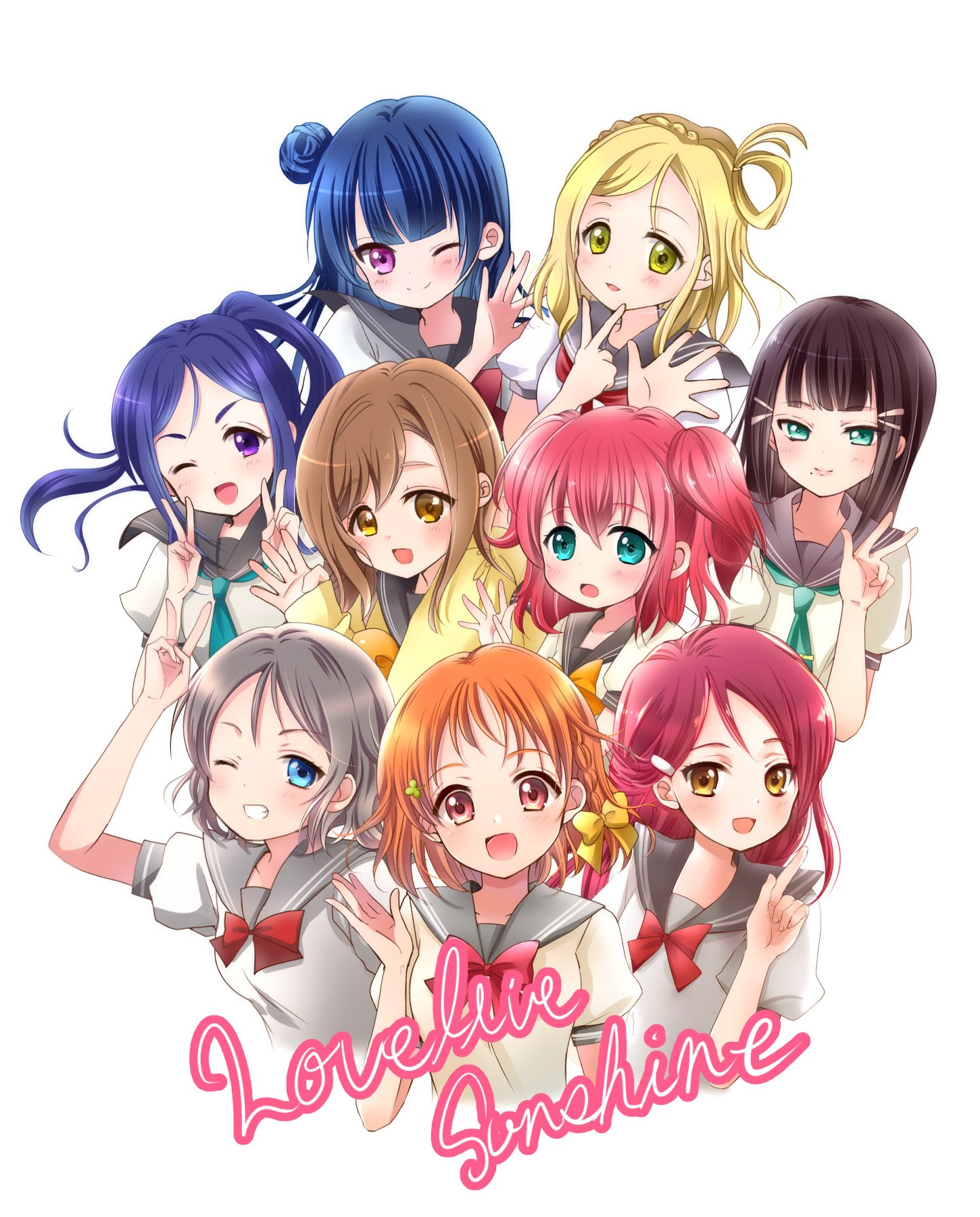Aqours 壁紙 Aqours 壁紙 おしゃれ
