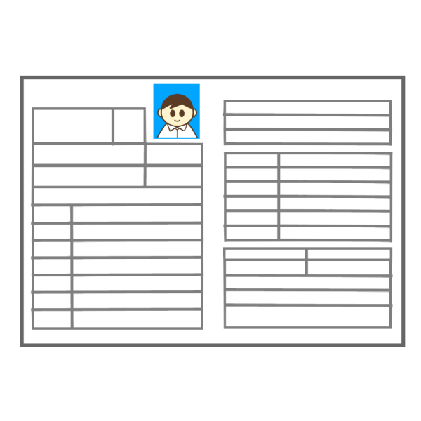 あなたのためのイラスト 最高履歴 書 イラスト