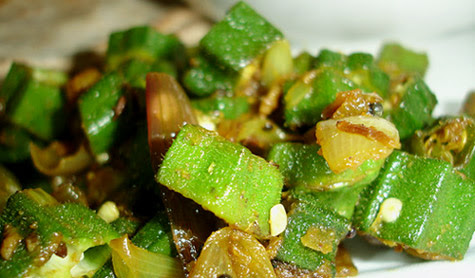 Indian Food Okra Indian Summer