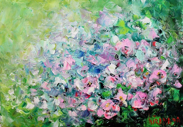 最高の油絵 花の描き方 最高の花の画像