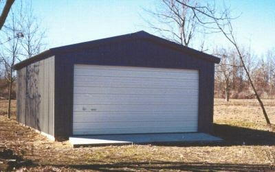 How much does it cost to build a 3 car garage. 20 X 24 X 10 Steel Frame Shed Garage Building Kit